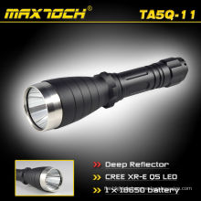 Maxtoch TA5Q-11 18650 nouveaux Design longue portée profonde réflecteur LED lampe de poche